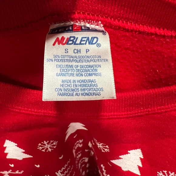 CHRISTMAS SWEATER MERRY CHRISTMAS YOU FILTHY ANIMAL - Picture 3 of 4